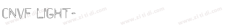 CNVF Light字体转换